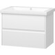 Тумба под раковину Misty Алиса 75 подвесная, белая (Э-Али01075-011П2Я)