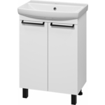 Тумба под раковину Misty Клермонт 60 белая (Э-Кле01060-012)