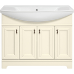 Тумба под раковину Misty Лувр 105 слоновая кость (П-Лвр01105-1014)