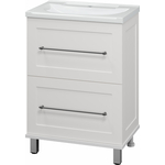 Тумба под раковину Misty Марта 60 белая (П-Мрт07060-011Пр)