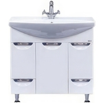 Тумба под раковину Misty Орхидея 85 белая (П-Орх01085-0112Я)