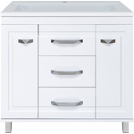 Тумба под раковину Misty Терра 90 белая (П-Тер01090-0113Я)