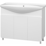 Тумба под раковину Misty Чегет 105 белая (П-Чег-01105-011)