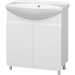 Тумба под раковину Misty Чегет 75 белая (П-Чег-01075-011)