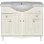 Тумба под раковину Misty Шармель 105 бежевая (Л-Шрм01105-5812Я)