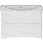 Тумба под раковину Misty Элвис 105 белая (П-Элв01105-0112Я)