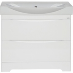 Тумба под раковину Misty Элвис 85 белая (П-Элв01085-0112Я)