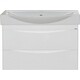 Тумба под раковину Misty Элвис 85 подвесная, белая (П-Элв01085-0112ЯПо)