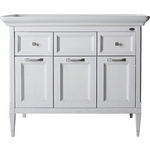 Тумба под раковину ASB-woodline Гранда 105 белая (11486)