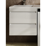 Тумба под раковину Style line Даллас Леон 58 (120) подвесная, белая (СС-00002440)
