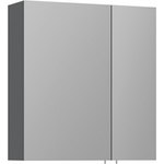 Зеркальный шкаф ORKA Likya 60 с подсветкой, антрацит матовый (3006917)