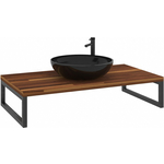 Консоль под раковину ORKA Kestel 95 орех (3001038)