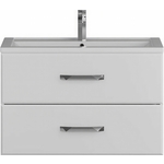 Тумба под раковину Uperwood Foster 80 белая (291020512)