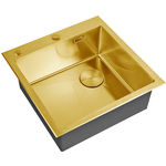Кухонная мойка ZorG Lux Bronze 5151 бронза