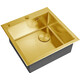 Кухонная мойка ZorG Lux Bronze 5151 бронза