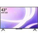 LED Телевизор Яндекс ТВ Станция Бейсик с Алисой на YaGPT 43"