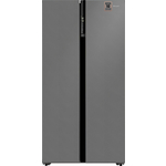 Холодильник Weissgauff WSBS 600 NoFrost Inverter Bru Steel Glass