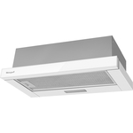 Вытяжка встраиваемая Weissgauff TEL 600 White Glass
