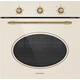 Газовый духовой шкаф MAUNFELD EOGC604RIB.MT Slim