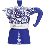 Гейзерная кофеварка Bialetti Moka Express Dolce&Gabbana Blu Mediterraneo 5345