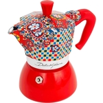 Гейзерная кофеварка Bialetti Moka Induction Dolce&Gabbana 5339