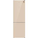 Холодильник Weissgauff WRK 2000 Total NoFrost Inverter Beige Glass