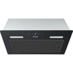 Вытяжка встраиваемая Weissgauff BOX 850 Touch Black Glass