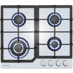 Газовая варочная панель Meferi MGH604WH GLASS COMFORT
