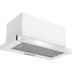 Вытяжка встраиваемая Elikor Slide Glass 60П-1000 белый/белый