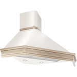 Вытяжка Elikor Форест Валенсия 90П-700-П3Д бежевый/дуб неокрашенный