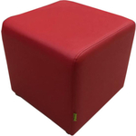 Пуф Мягкий офис Классик красный