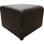 Пуф Мягкий офис Классик шоколадный