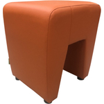 Пуф Мягкий офис Ритм оранжевый