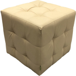 Пуф Мягкий офис Классик ромб бежевый