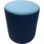 Пуф Мягкий офис Органика сине-голубой