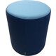 Пуф Мягкий офис Органика сине-голубой