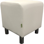 Пуф Мягкий офис Классик табурет молочный