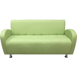 Диван Мягкий офис Альфа трехместный салатовый