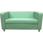 Диван Мягкий офис Аполло двухместный Skaden 5156 салатовый