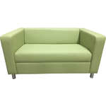 Диван Мягкий офис Аполло двухместный салатовый