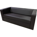 Диван Мягкий офис Аполло трехместный микрофибра Dakota шоколадный