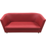 Диван Мягкий офис Волна двухместный красный