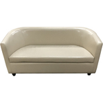 Диван Мягкий офис Волна двухместный кремовый