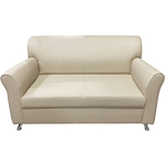 Диван Мягкий офис Европа двухместный ecru бежевый