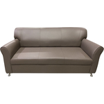 Диван Мягкий офис Европа трехместный cacao коричневый