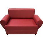 Диван Мягкий офис Кардинал двухместный красный