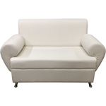 Диван Мягкий офис Кардинал двухместный кремовый