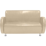 Диван Мягкий офис Классик двухместный бежевый