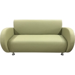 Диван Мягкий офис Классик двухместный фисташковый