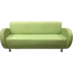 Диван Мягкий офис Классик трехместный салатовый